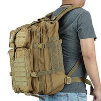 45L Man Tactical Backpacks Traveling Bags Outdoor 3P School Pack EDC Molle Pack For Trekking Hunting Bag camping equipment - Buy online at  Vibe In Cart.