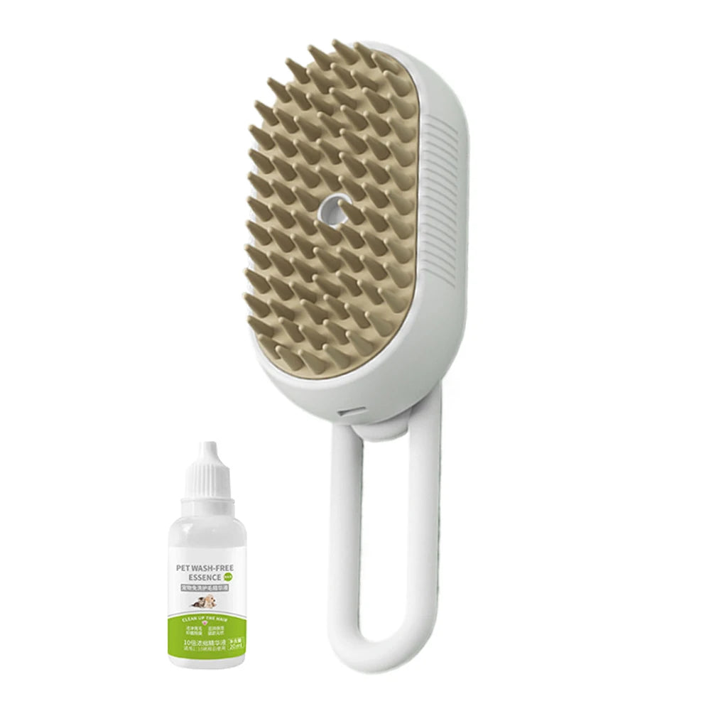 Cat Steam Brush Steamy Dog Brush 3 in 1 Electric Spray Cat Hair Brushes USB Rechargeable Dog Grooming Massage Comb for Pet Hairs - Buy online at  Vibe In Cart.