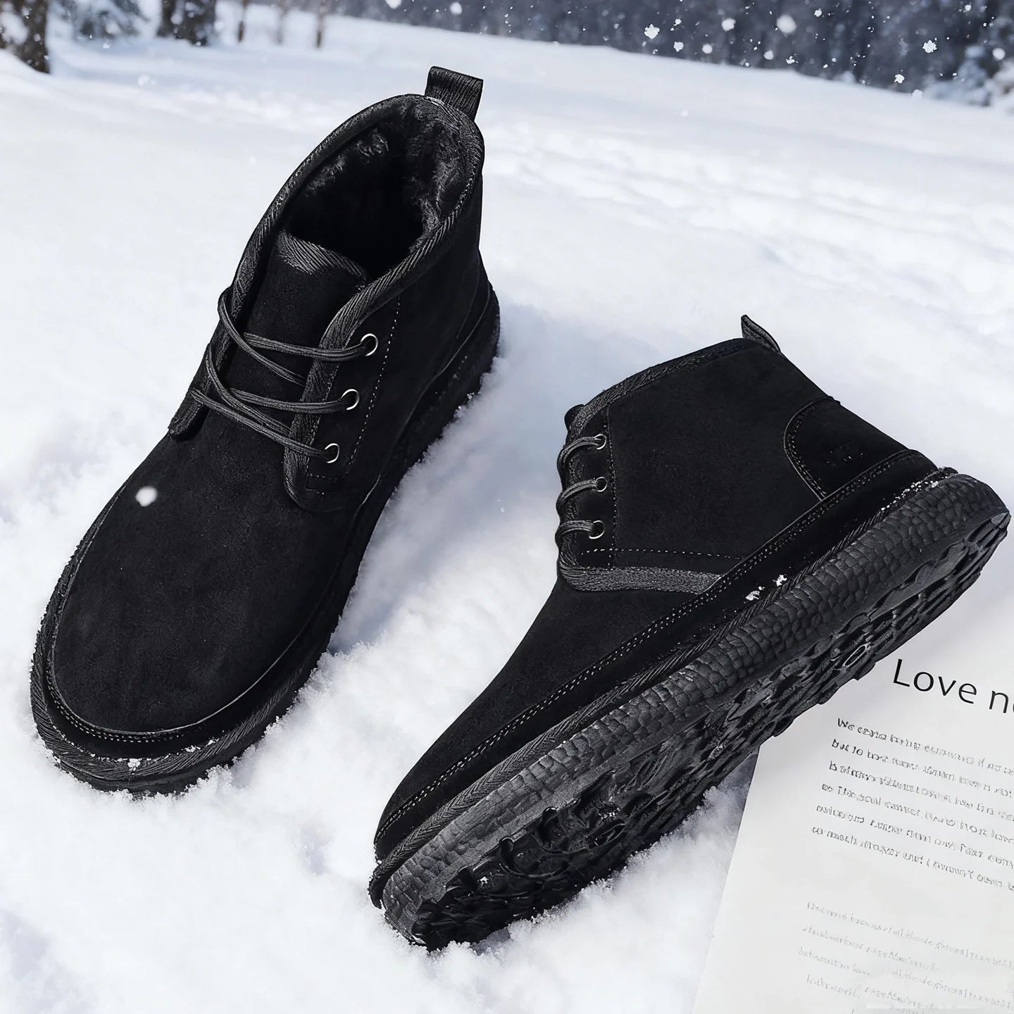 2025 winter snow boots, cotton shoes, high quality cow fleece - Buy online at  Vibe In Cart.