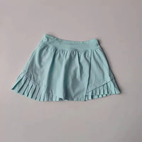 High Waisted Sports Short Skirt Summer New Style Cool Anti Glare Including Lined Shorts Fitness Yoga Quick Drying Pleated Skirt - Buy online at  Vibe In Cart.
