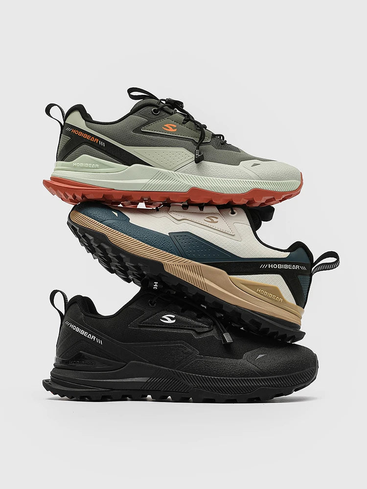 HOBIBEAR Hiking Walking Shoes for Men Women Elastic Band Non Slip Sneakers Comfortable Outdoor Travel Running Shoes - Buy online at  Vibe In Cart.