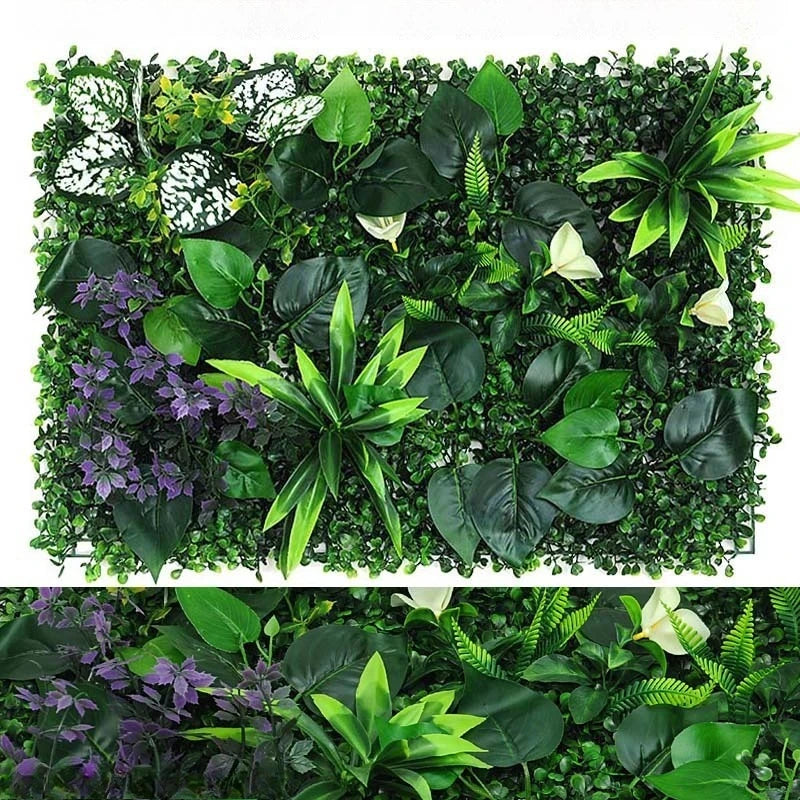Artificial Plants Grass Wall Panel Boxwood Hedge for Indoor Outdoor Home Garden Vertical Decoration Fake Plant Grass Wedding - Buy online at  Vibe In Cart.