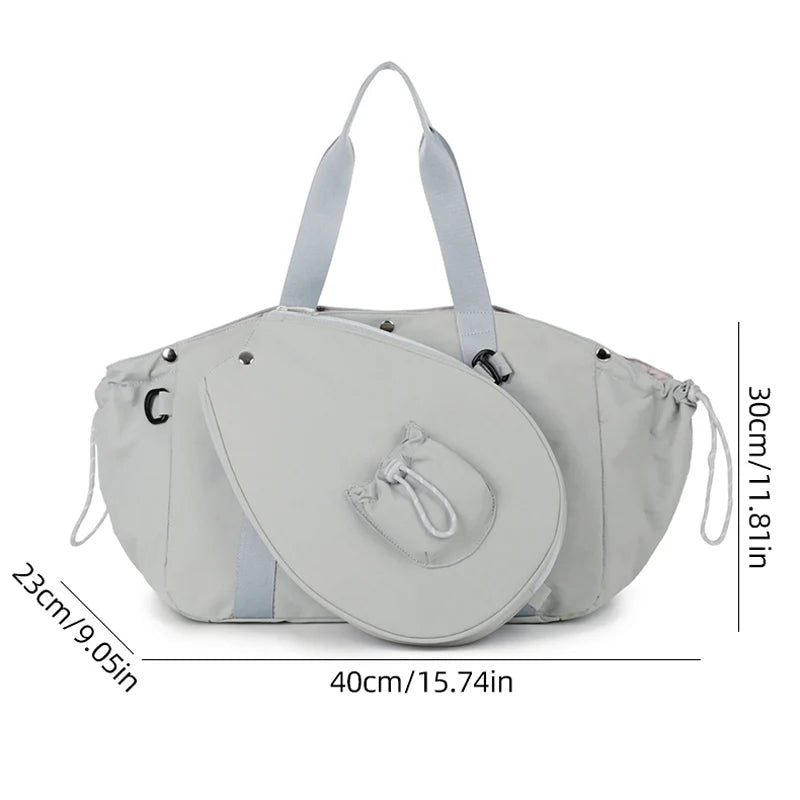 Detachable Tennis and Badminton Bag Outdoor Travel Shot Training Commuting Shoulder Bags Sport Fitness Pickleball Paddle Handbag - Buy online at  Vibe In Cart.