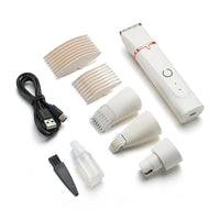 Professional 4-in-1 Electric Pet Grooming Tool Set Dog Hair Clippers USB Rechargeable Pets Haircut Trimmer Shaver Cats Supplies - Buy online at  Vibe In Cart.