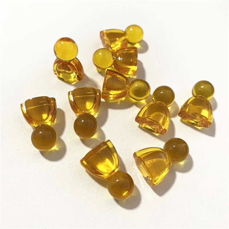 10pcs 24*16*12mm Games Markers Acrylic Colorful Humanoid Chess Pieces For Game Card Accessories - Buy online at  Vibe In Cart.