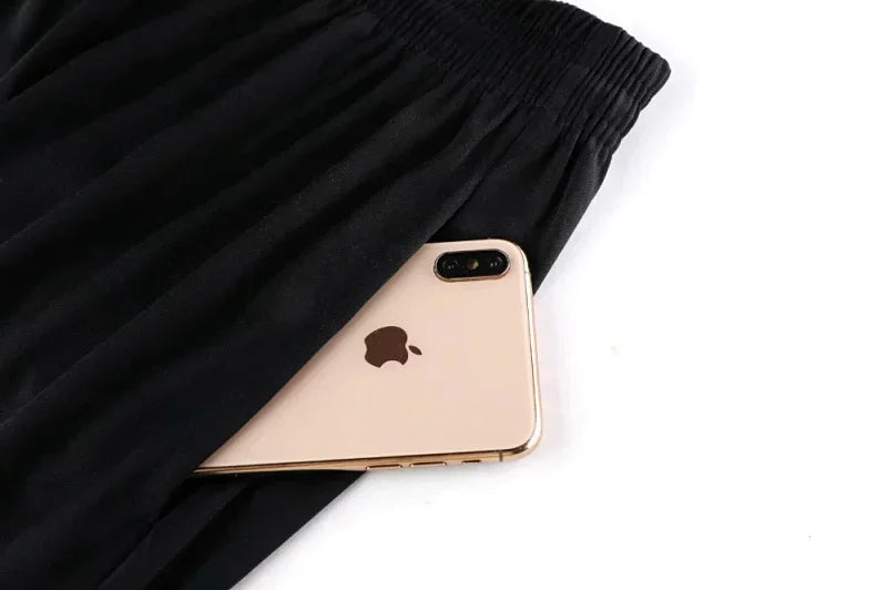 Men's Polyester Soccer Referee Uniform with Jersey and Shorts