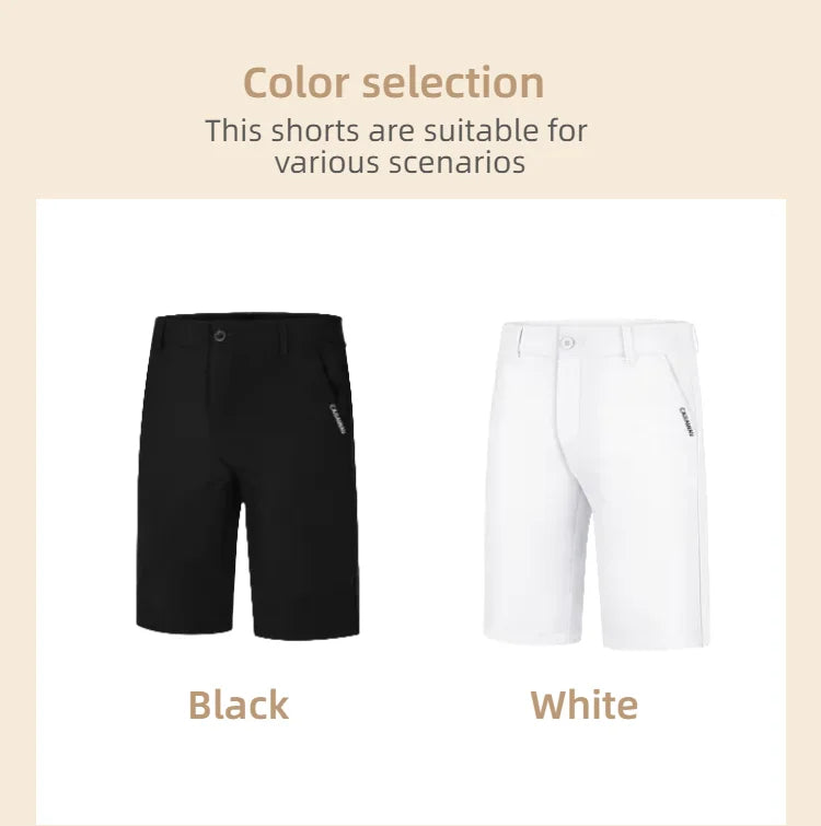 CAIIAWAV Golf Men's Shorts Summer Refreshing Breathable Comfortable Cotton Casual Clothing Sports - Buy online at  Vibe In Cart.
