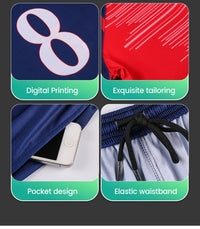 Wholesale Custom Design Sublimated Mash Ployester Fabric Printed Logo Youth Soccer Jersey Shorts Sleeve Football Shirts For Men - Buy online at  Vibe In Cart.