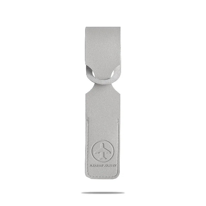 PU Leather Luggage Tag for Suitcase and Travel, 1 Piece