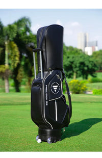 Waterproof PU Golf Ball Bag with Wheel and High Capacity