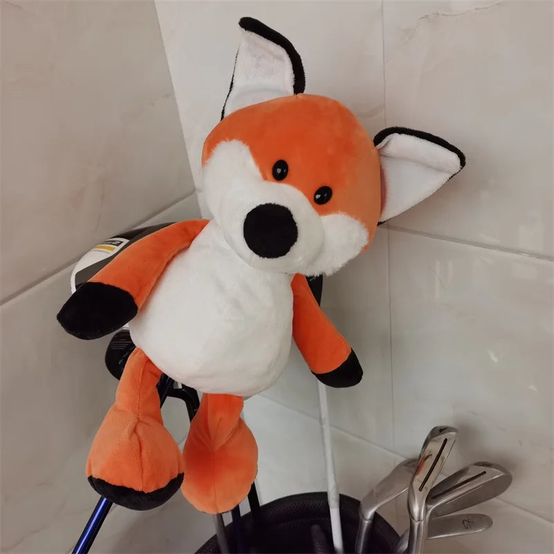 Plush Headcover for Golf Fairway Woods and Right Handed Clubs