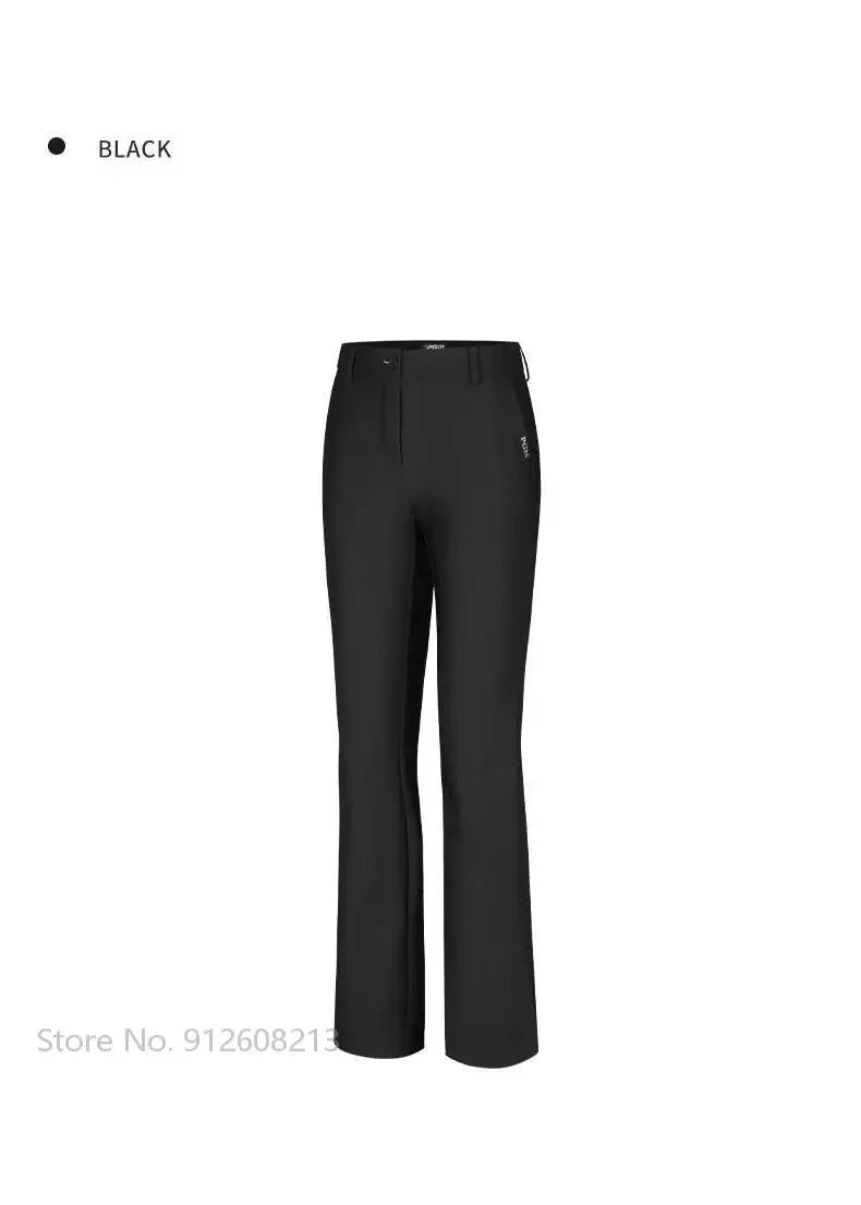 PGM Autumn Winter Women Golf Pants Thick Keep Warm Long Pant Flared Slim Golf Ball Pants Windproof Tennis Sweatpant Clothing - Buy online at  Vibe In Cart.