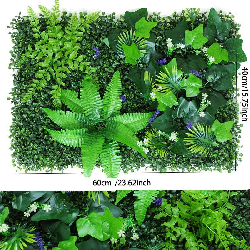 Artificial Plants Grass Wall Panel Boxwood Hedge for Indoor Outdoor Home Garden Vertical Decoration Fake Plant Grass Wedding - Buy online at  Vibe In Cart.