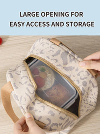 Insulated Oxford Fabric Lunch and Picnic Bag, 1 Pack