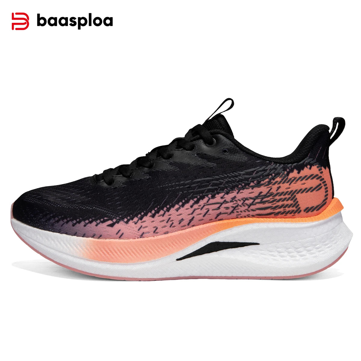 Unisex Breathable Running Shoes with Carbon Plate Cushioning