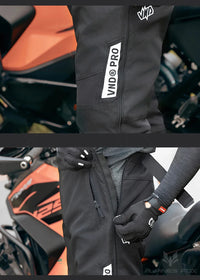Winter Waterproof Motorcycle Overpants Quick Release Touring Moto Pants Men's Warm Windproof Motorbike Trousers CE Kneepads - Buy online at  Vibe In Cart.