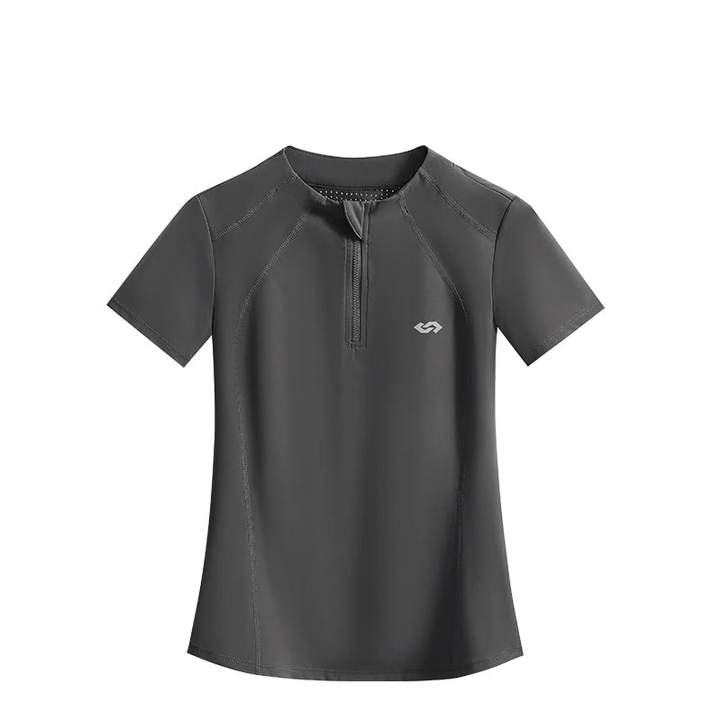 Women's 2-Piece Tennis Skirt and Top Set, Polyester Elastane