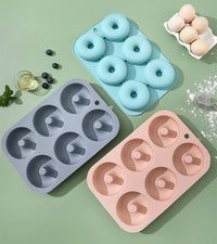 6Holes Baking Mold Food Grade Silicone Non-stick Donut Molds Chocolate Cupcake Pan DIY Muffin Kitchen Tool for Oven Bakeware - Buy online at  Vibe In Cart.
