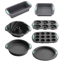 Silicone Bread Muffin Mold Heat Resistant Oven Pan Non-Stick Kitchen Bakeware Cake Pan Set 3D Cake Mold Pastry Baking Loaf Tool - Buy online at  Vibe In Cart.
