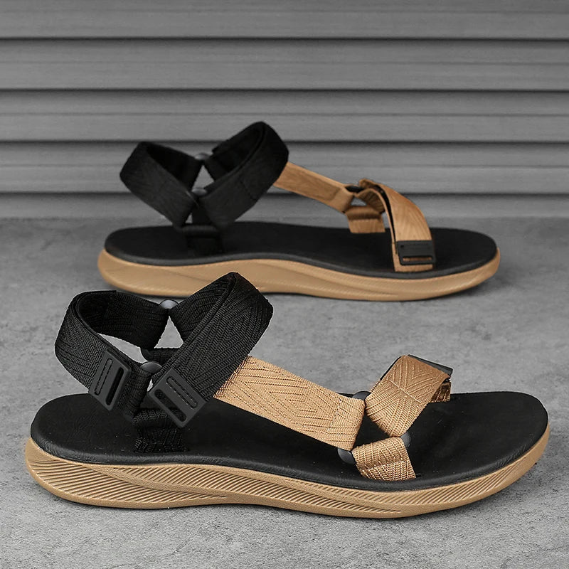Men's Sandals Summer New Trendy Sports Shoes Non-Slip Wear-Resistant Soft-Soled Cool Beach Shoes for Men - Buy online at  Vibe In Cart.