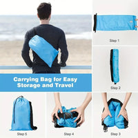 Lazy Inflatable Sofa Outdoor Portable Inflatable Couch Folding Camping Inflatable Sofa Outdoor Furniture Inflatable Lounger - Buy online at  Vibe In Cart.