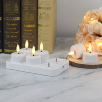 4-12Pcs LED Flameless Candle Light Battery Operated LED Creative Candles Tea Lights Halloween Christmas Party Decor Candle Light - Buy online at  Vibe In Cart.