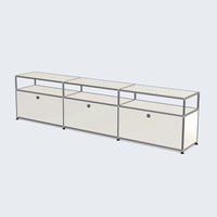 Metal TV Stand Corner Cabinet for Living Room Storage