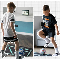 Durable non-slip football training mat Foldable carpet dribbling football training mat children's football indoor equipment - Buy online at  Vibe In Cart.