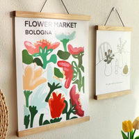 1PC Magnetic Wooden Picture Hanger Frames Poster Photos Wall Art Canvas Prints Paintings Teak Pine Wood Living Room Home Decor - Buy online at  Vibe In Cart.