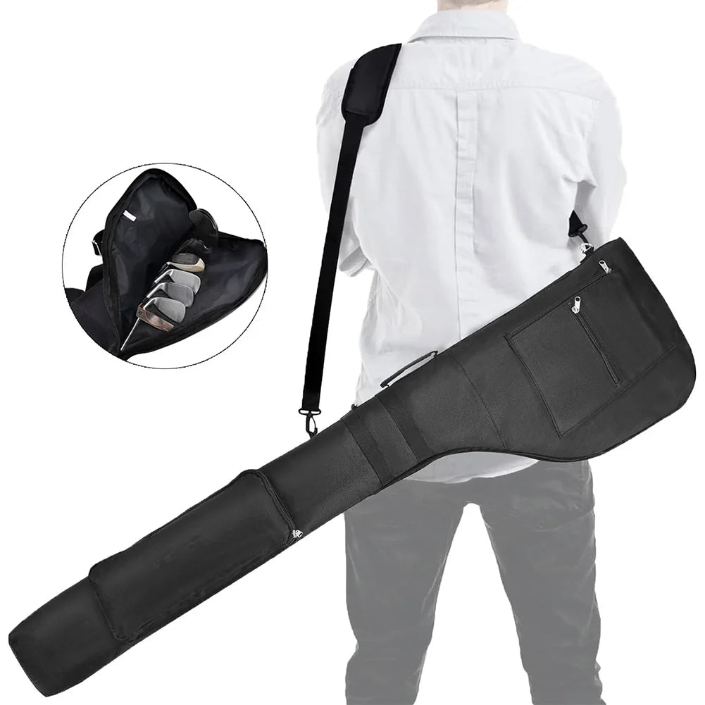 Golf Club Bag Foldable Golf Carry Bag Waterproof Golf Club Travel Bag Golf Travel Case for Women Men - Buy online at  Vibe In Cart.
