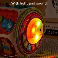 Baby Cell Phone Toy Children's Music Mobile Speaker With Sound Light Education Development Toy For 12 Months Kids Gifts