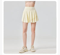 Tennis Skirt for Women with Sun Protection Athletic High-waisted Sun Block Skort Pleated Golf High-Waisted Pleated Shorts Bottom - Buy online at  Vibe In Cart.