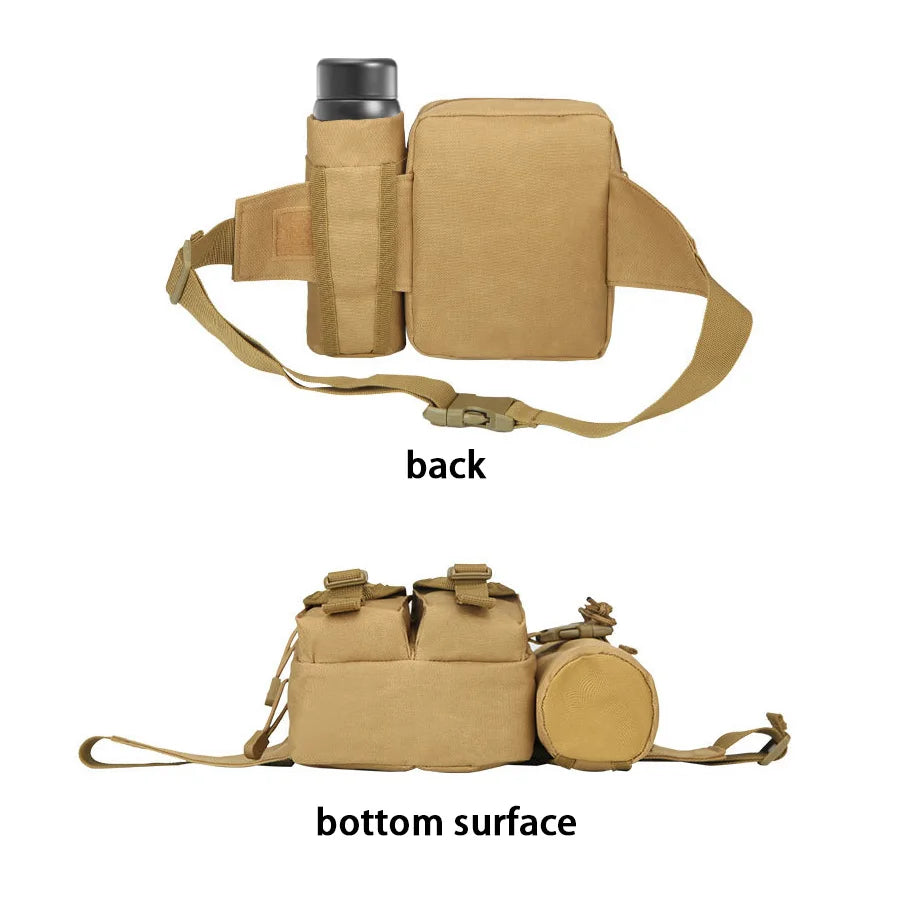 Multi-sport water bottle waist bag is detachable and suitable for outdoor sports such as mountaineering, camping, and hiking - Buy online at  Vibe In Cart.
