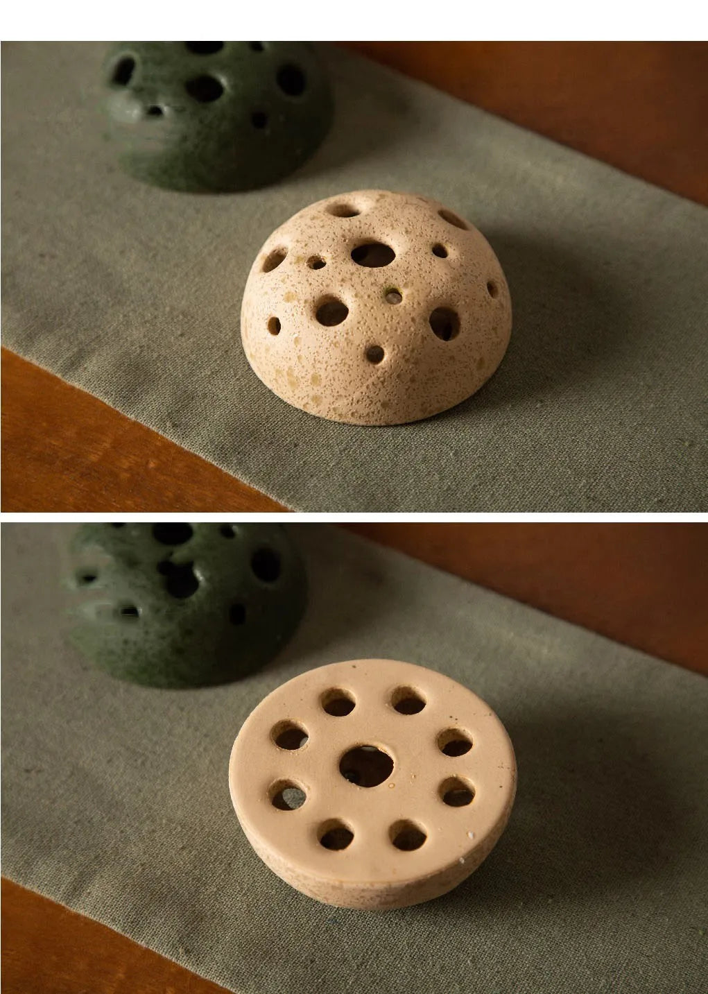 Simplicity Lotus Seedpod Ceramic Vase Artificial Flower Decorative Flowers Pots Desk Decoration Floral Arrangement Modern Decor - Buy online at  Vibe In Cart.