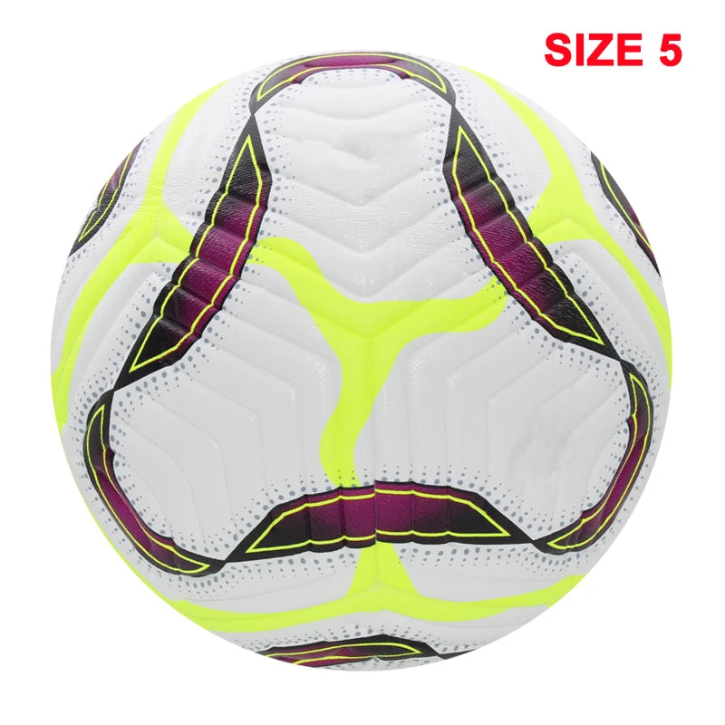 Soccer Balls, Size 5 and Size 4, PU Material, Seamless Design