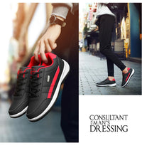 Waterproof Men's Sneakers For All Season Plus Size 38-47 Casual Shoes For Men Lace Up Lightweight and Soft - Buy online at  Vibe In Cart.