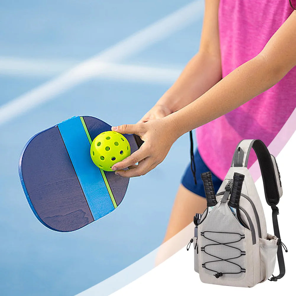 Pickleball Bag Large Capacity Crossbody Sling Bag Pickleball Paddle Bag for Men and Women - Buy online at  Vibe In Cart.