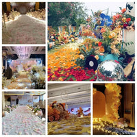 100-10000Pcs Top Colorful Artificial Fake Rose Petals Red White Gold Roses Petal Flowers Romantic Wedding Party Valentine Decor - Buy online at  Vibe In Cart.
