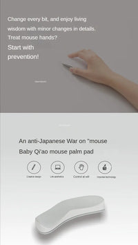 Ergonomic Silicon Gel Non-Slip Mouse Pad with Wrist Rest