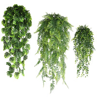 2pcs Artificial Plants Monstera Leaf Vines Green Hanging Garland for Wall Decor Home Garden Wedding Party Decoration Fake Plant - Buy online at  Vibe In Cart.