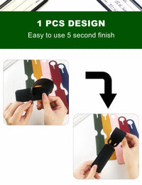 PU Leather Luggage Tag for Suitcase and Travel, 1 Piece