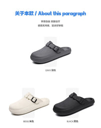 Asgard Men New Clogs Slippers Fashion EVA Insole Men Mules Slippers Classic Waterproof Garden Shoes Women Non-slip Beach Sandals - Buy online at  Vibe In Cart.