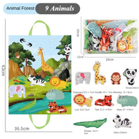 Baby Montessori Soft Car Toy with Map Game Mat Storage Bag Infant Cloth Book Cute Cartoon Sensory Training Toys Toddlers Gifts - Buy online at  Vibe In Cart.