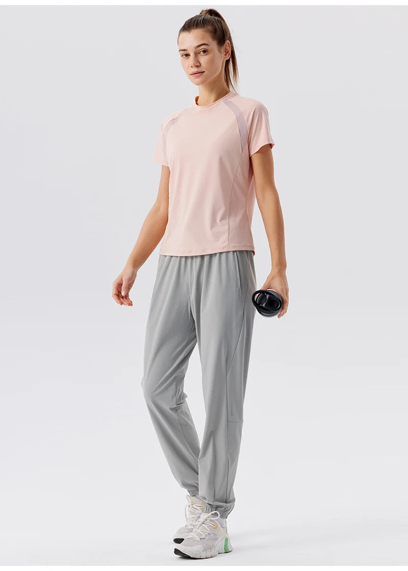 Summer Women's Tennis Sports T-Shirt Gym Running Fitness Training Sportswear Golf Yoga Shirts Quick Dry Breathable Top - Buy online at  Vibe In Cart.