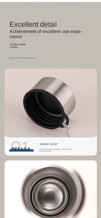 High Quality 1000ml Stainless Steel Sport Water Bottle Single-layer Rugged Water Cup Metal Flask Drinkware Camping Sports Gym - Buy online at  Vibe In Cart.