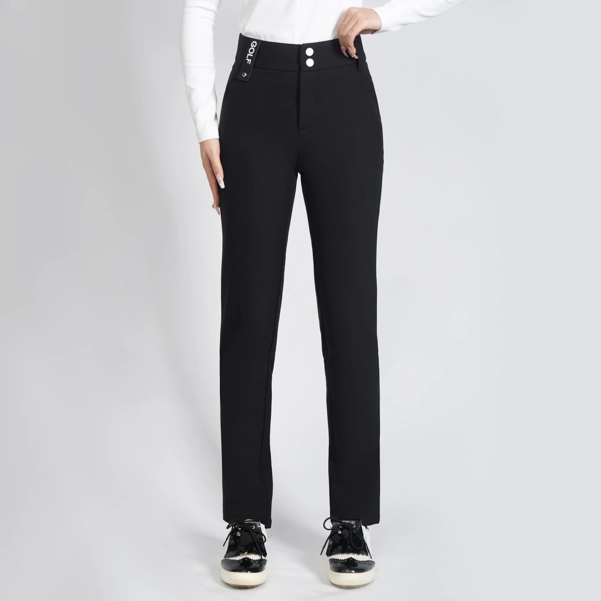 Golf Women's Pants Sttraight High Waist Causal Sportswear Elastic Brethable Golf Tennis Trousers - Buy online at  Vibe In Cart.