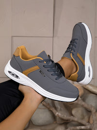 Men's Waterproof Non-Slip Casual Sports Shoes Lace-Up