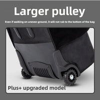 Nylon Hard Shell Golf Travel Bag With Wheels For Unisex Aircraft Use