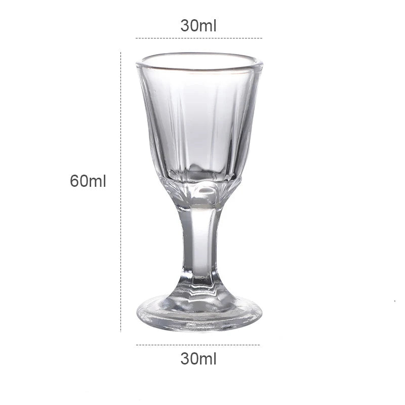 6pcs Shot Glass 10ml Small Capacity Glass Spirits Cup Goblet Spirits Cup Wine Dispenser Wholesale Transparent Cups Drinkware - Buy online at  Vibe In Cart.