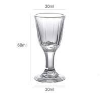 6pcs Shot Glass 10ml Small Capacity Glass Spirits Cup Goblet Spirits Cup Wine Dispenser Wholesale Transparent Cups Drinkware - Buy online at  Vibe In Cart.